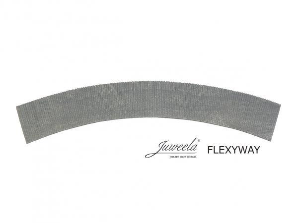 -Juweela, Flexyway Pflasterstraße "Kopfstein Altstadt" Kurve, Spur H0, 28265 - 28266, 1:87, Made in Germany
